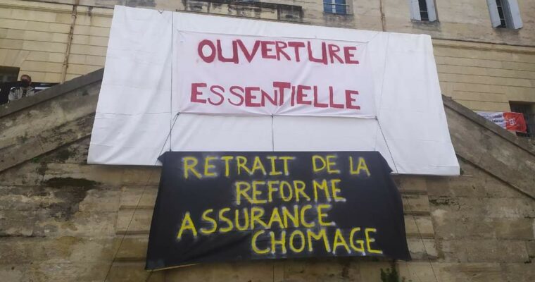 Depuis l’occupation du CCN Montpellier